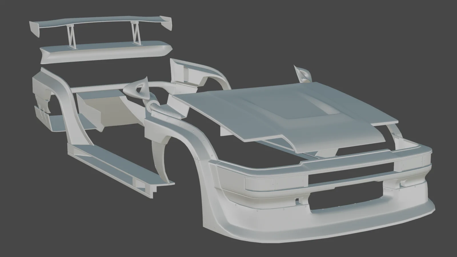Toyota AE86 Trueno Tec Art's N2 Kit screenshot 3