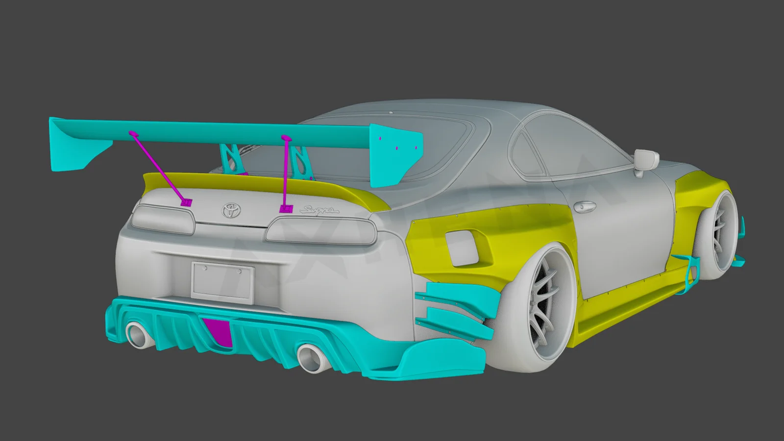 Toyota Supra Pandem Concept screenshot 2