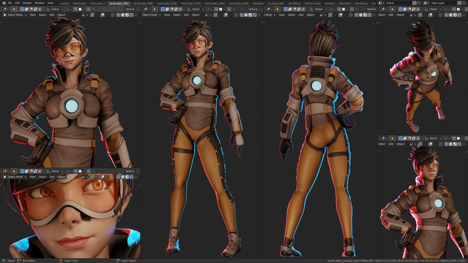 Tracer Character Creation screenshot 3