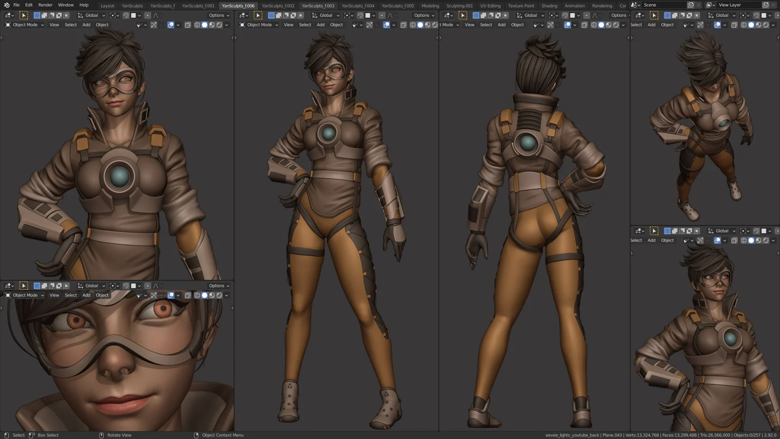 Tracer Character Creation screenshot 4