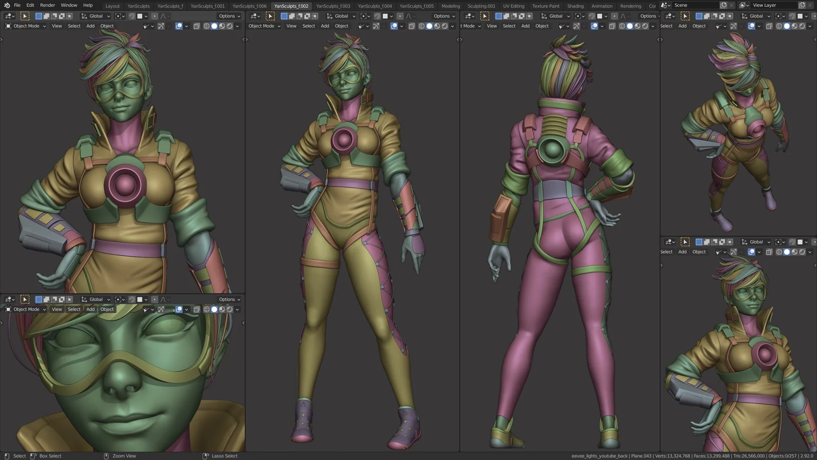 Tracer Character Creation screenshot 5