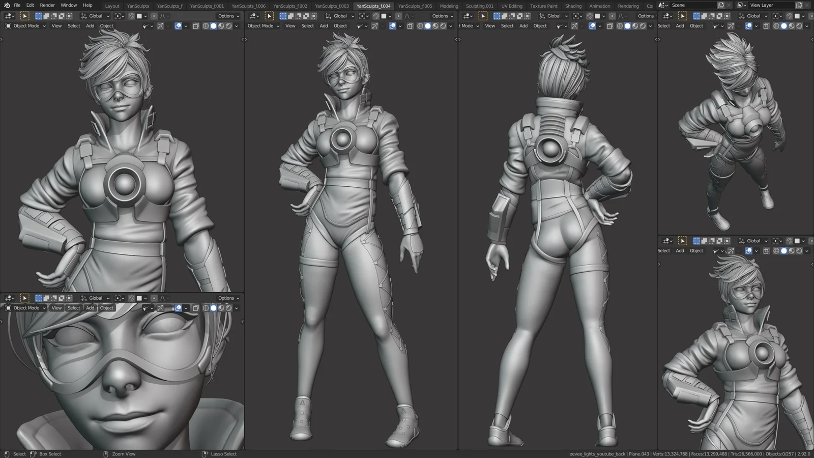 Tracer Character Creation screenshot 7