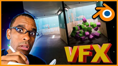 Tracking A VFX Shot In Blender - Blender tutorials & courses