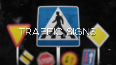 Traffic Signs Collection - Blender 3d models