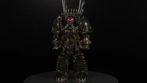 Traitor Legionary T-Heavy Armor - Blender 3d models