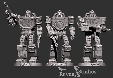 Transformers Reflector Bundle - Blender 3d models