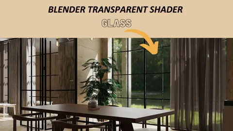 Transparent Glass - Blender shaders