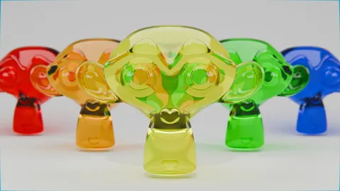 Transparent Plastic Material - Blender shaders