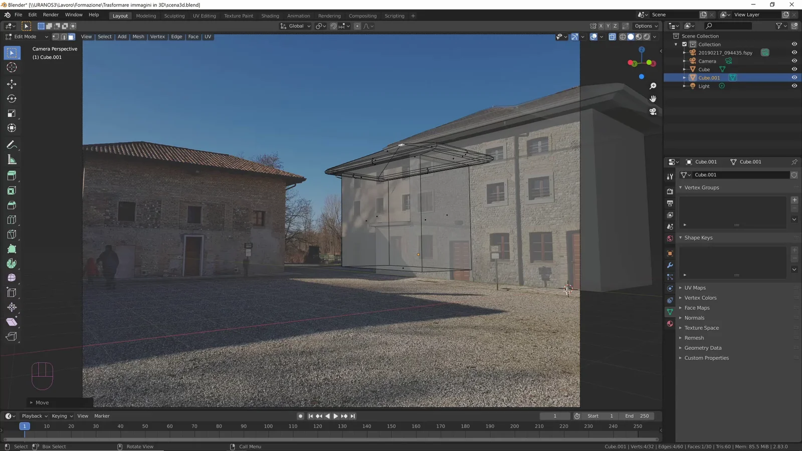 Trasformare Foto E Disegni In Scene 3D screenshot 2