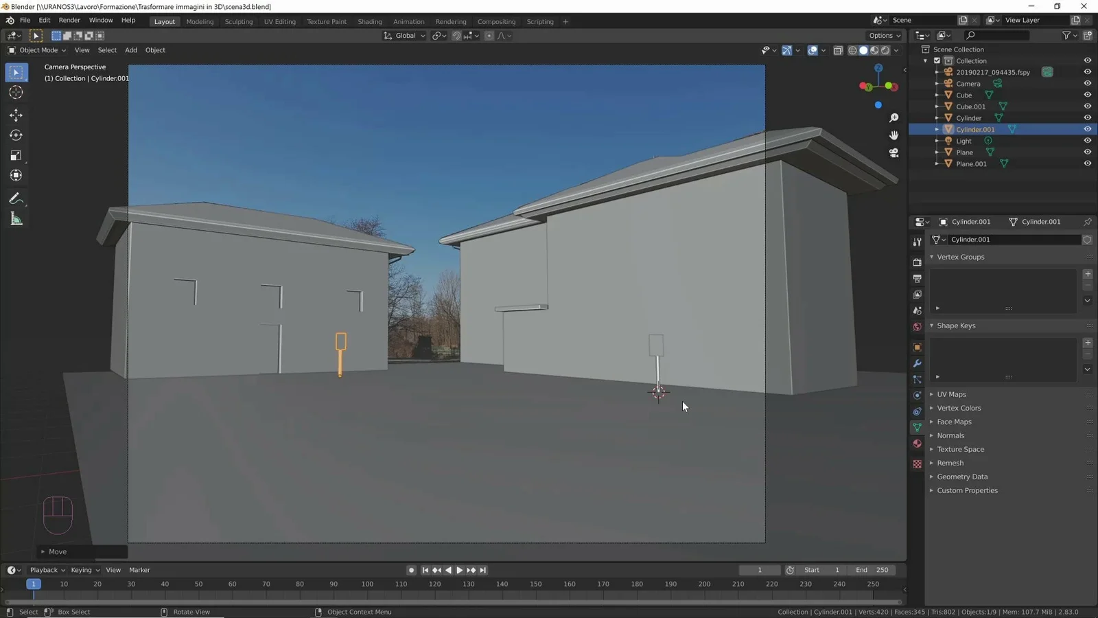 Trasformare Foto E Disegni In Scene 3D screenshot 3