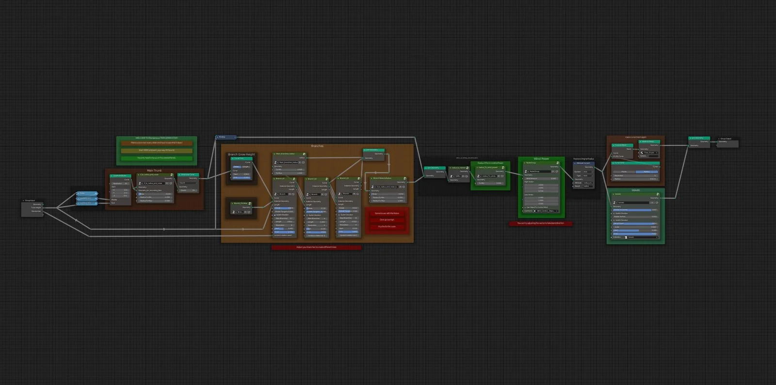Tree Generator Setup screenshot 2