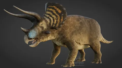 Triceratops 3D Model - Blender 3d models