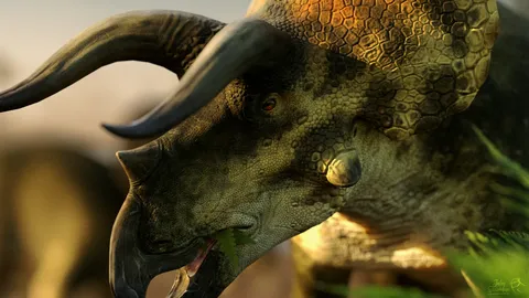 Triceratops Prorsus - Blender 3d models