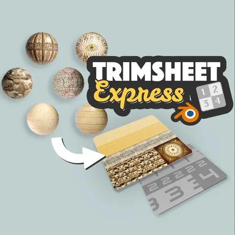 Trimsheet Express - Blender addons