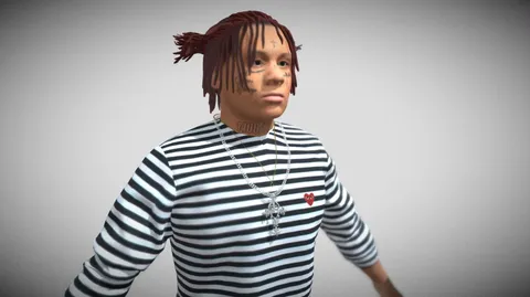 Trippie Redd Character Model - Blender 3d models