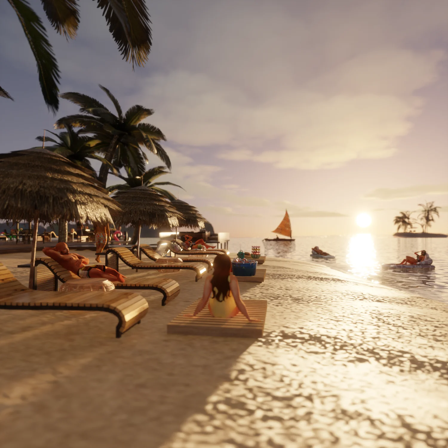 Tropical Beach Resort screenshot 3