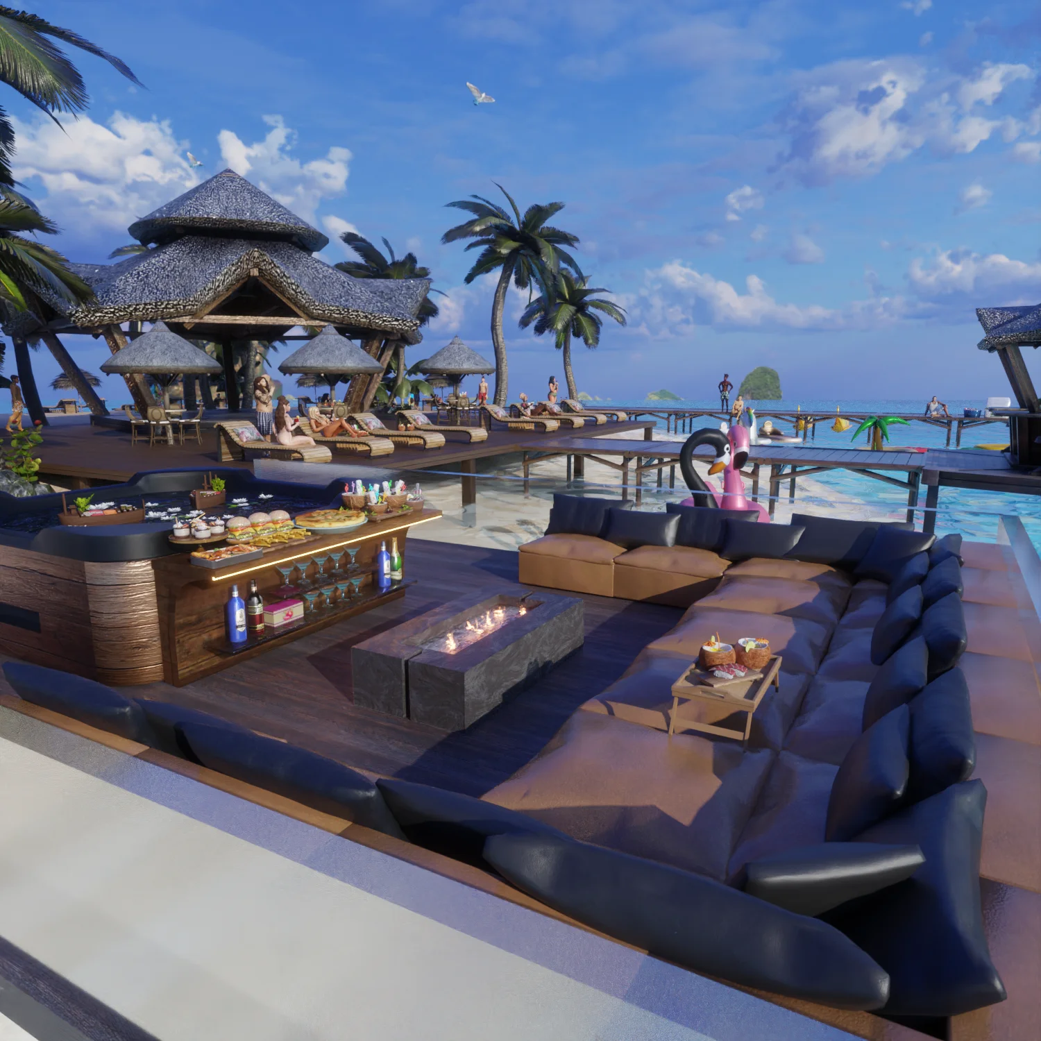 Tropical Beach Resort screenshot 7