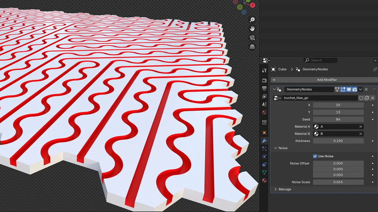 Truchet Tiles Generator screenshot 2