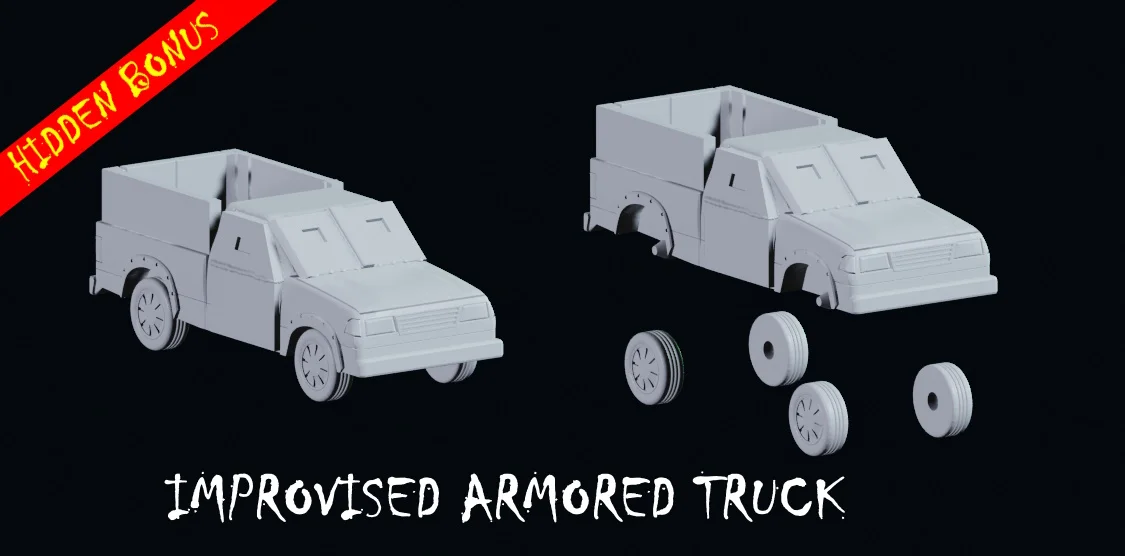 Technical Truck 1/100 screenshot 3