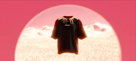 T-Shirt Mockup Animation - Blender scenes