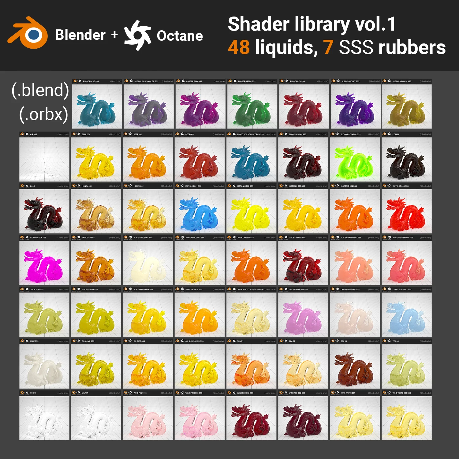 Octane Shader Library Vol 1 screenshot 2