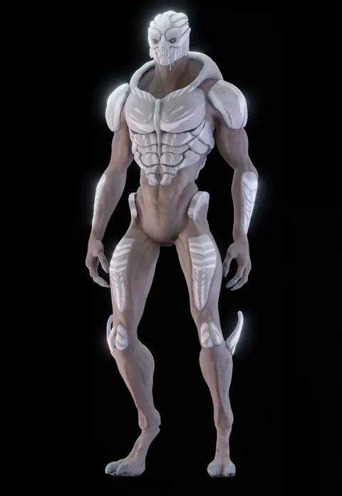 Turian 3D Model - Blender 3d models