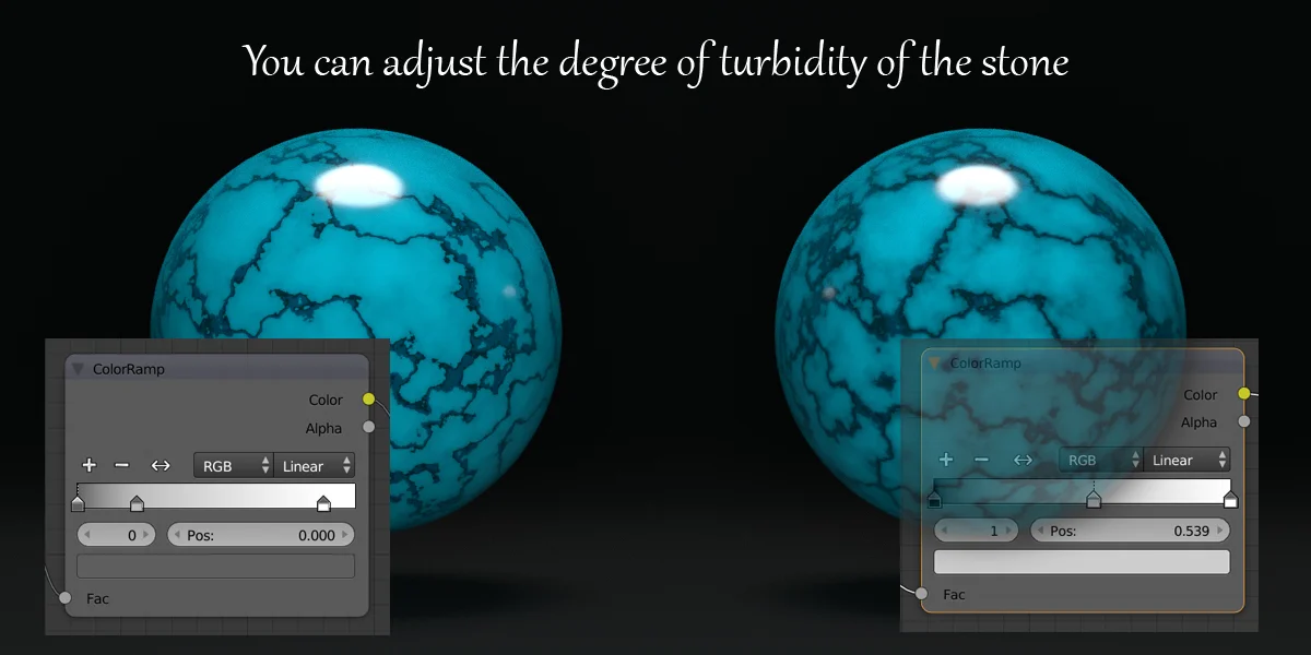 Turquoise Stone Shader screenshot 6