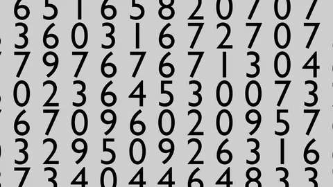 Procedural Number Generator - Blender shaders