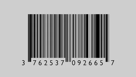 Procedural Bar Code Generator - Blender shaders