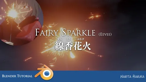 Fairy Sparkle - Blender geometry nodes