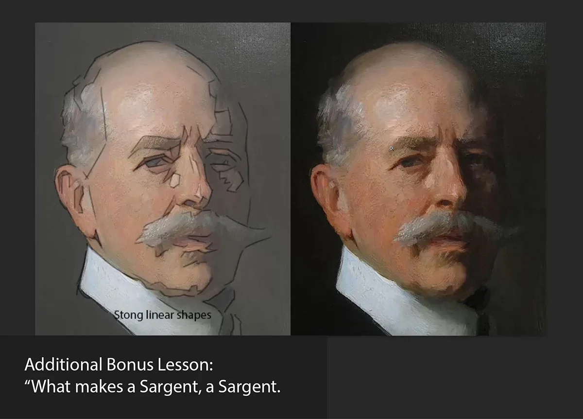 Sargent Portrait Techniques screenshot 5