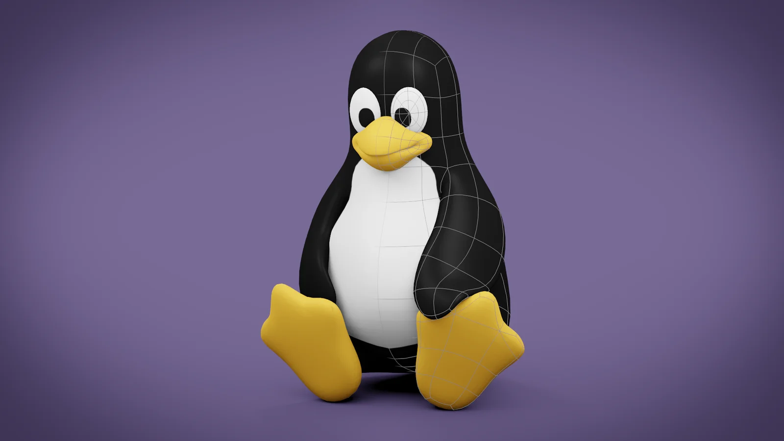 Tux Rigged Model screenshot 2