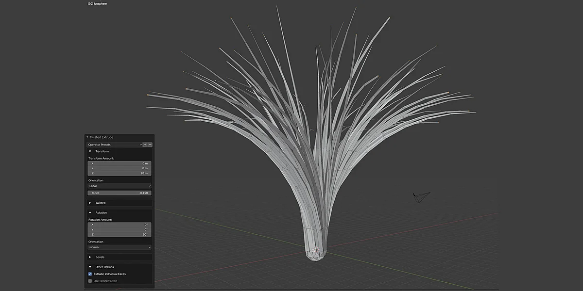 Twisted Extrude screenshot 2