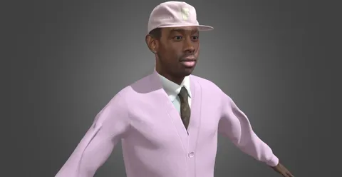 Tyler The Creator Character - Blender 3d models
