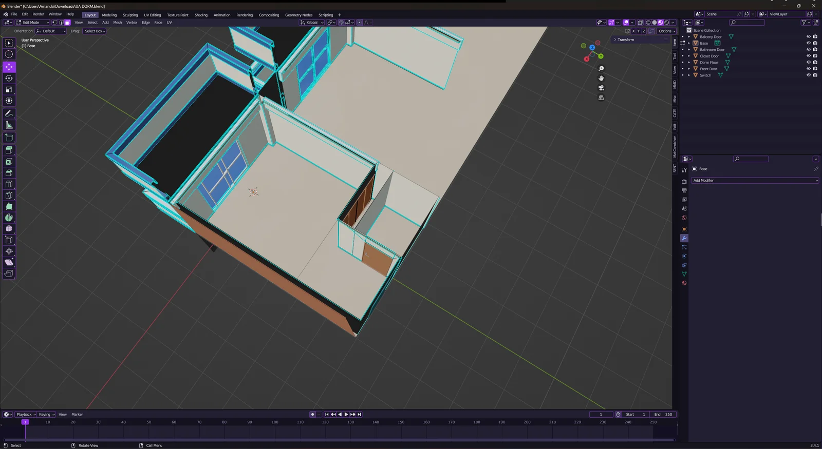 UA Dorm Base screenshot 2
