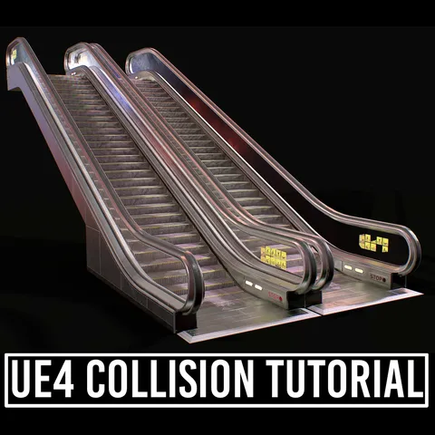 UE4 Custom Collision Tutorial - Blender tutorials & courses