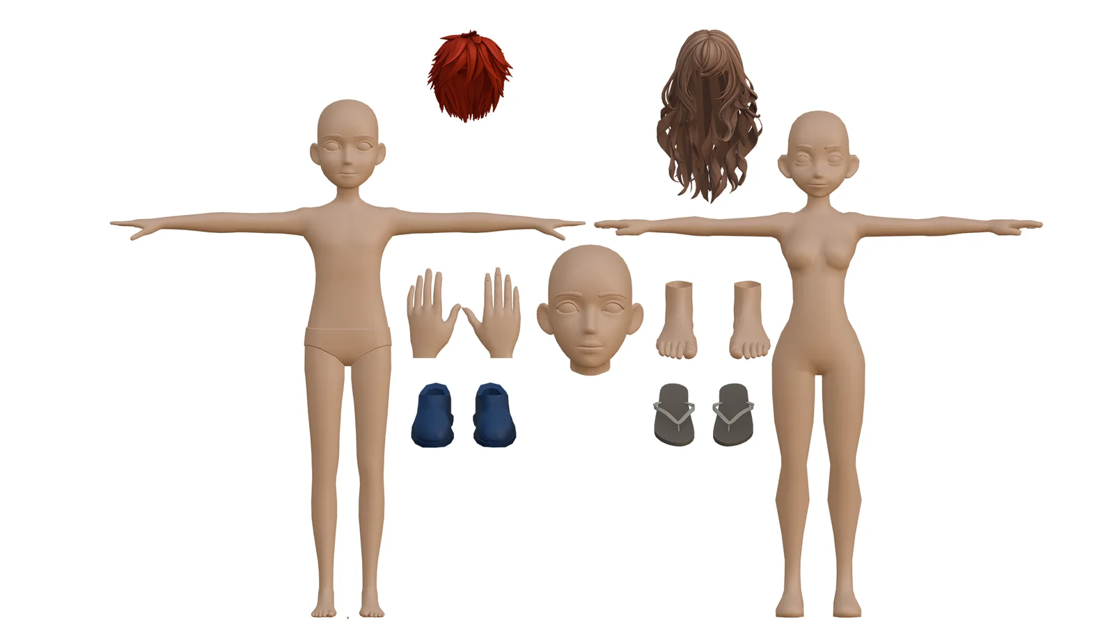 Ultimate Basemesh Pack - Free screenshot 5