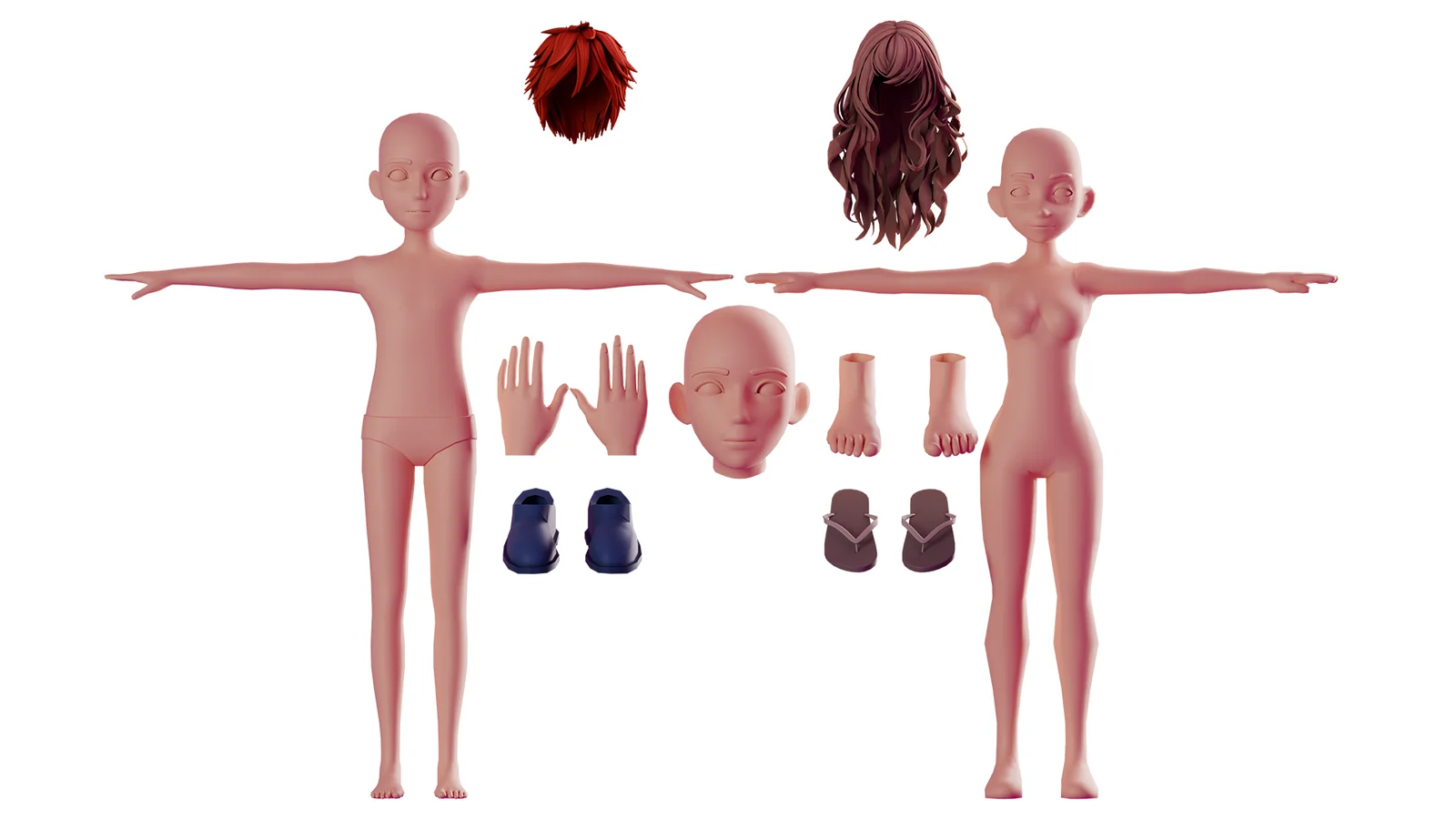 Ultimate Basemesh Pack - Free screenshot 6