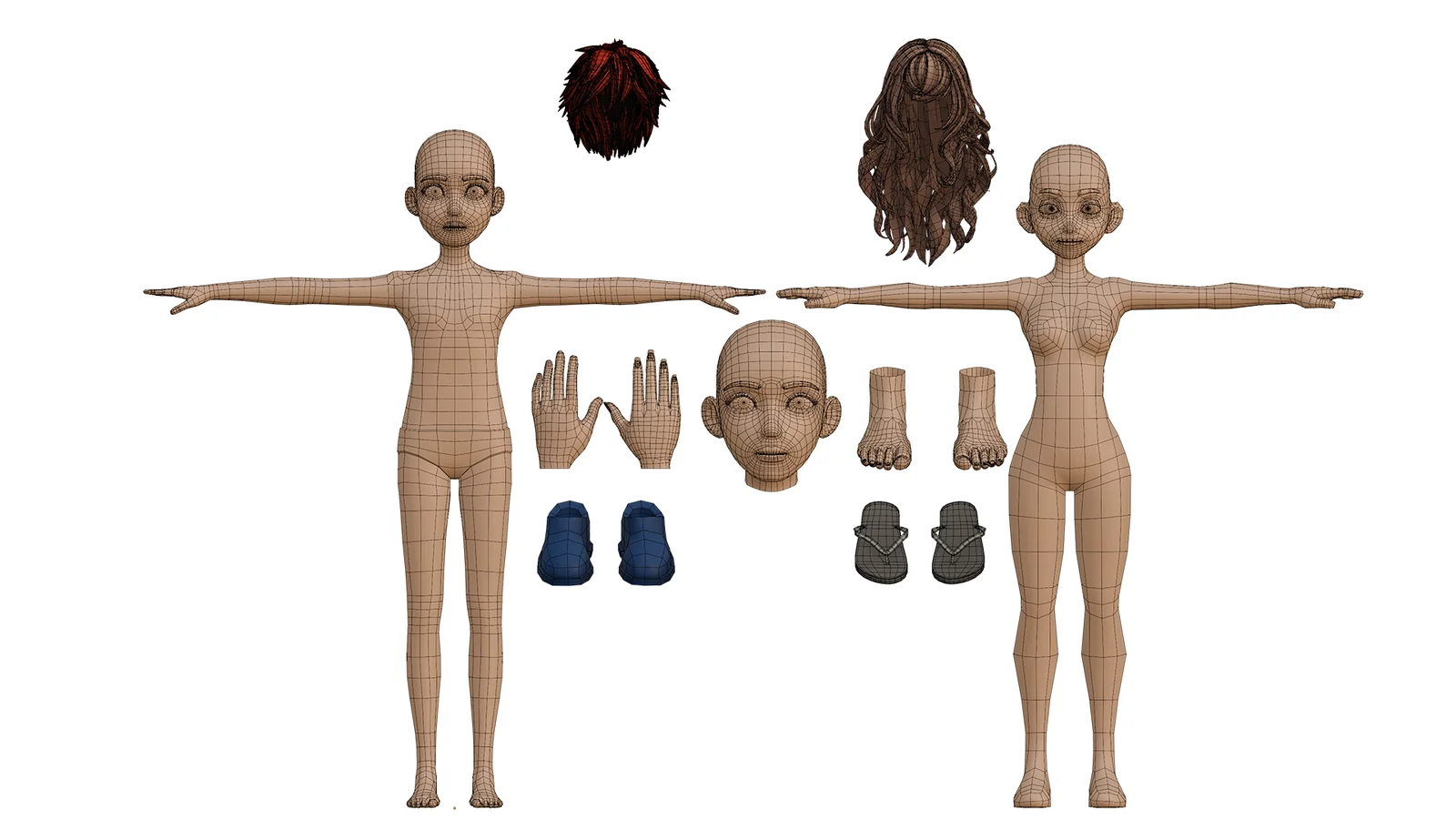 Ultimate Basemesh Pack - Free screenshot 7