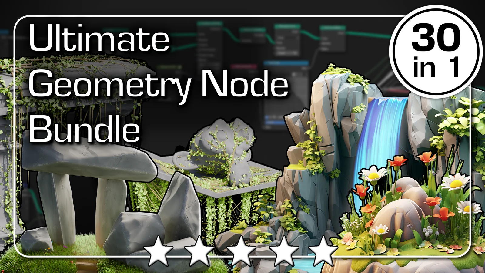 3DT Geometry Nodes Bundle screenshot 2