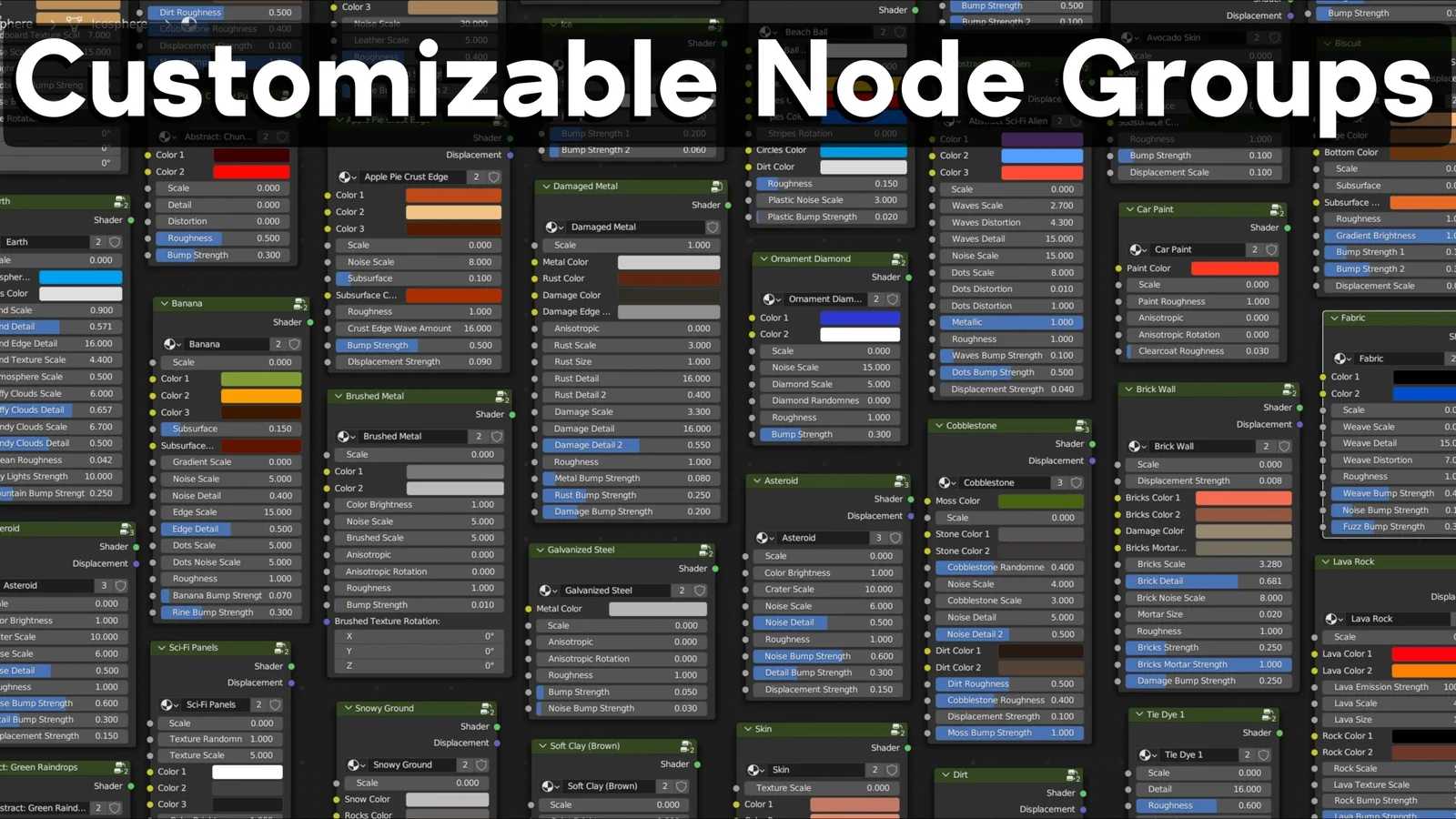 Ultimate Procedural Material Pack screenshot 5