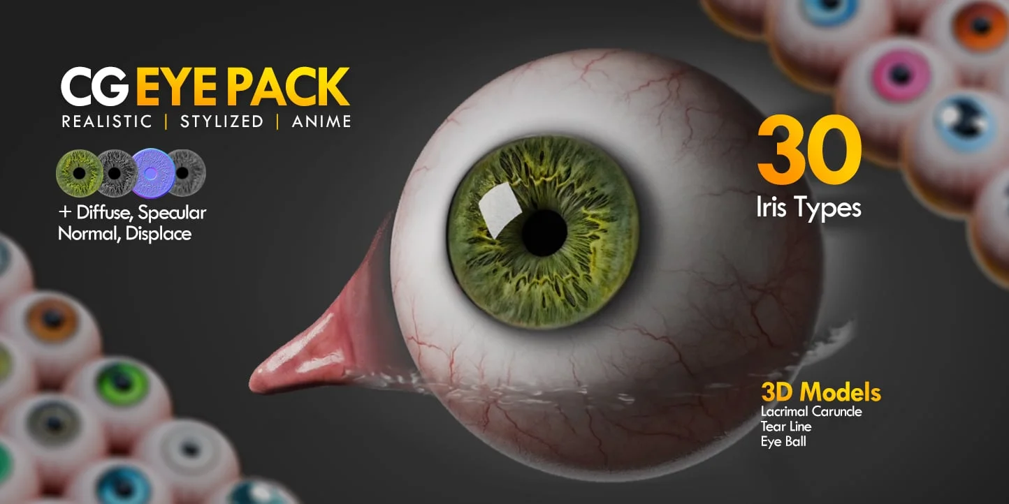 Ultimate CG Eye Pack screenshot 2
