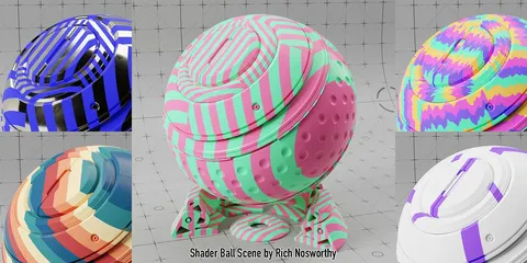 Ultimate Procedural Stripes - Blender shaders