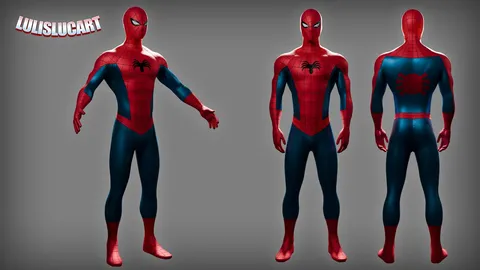 Ultimate Spider-Man 2024 - Blender 3d models