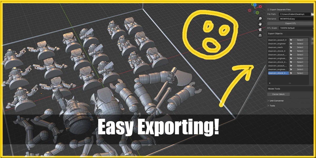 Ultimate STL Export screenshot 2