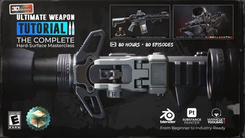 Ultimate Weapon Tutorial 2 - Blender tutorials & courses