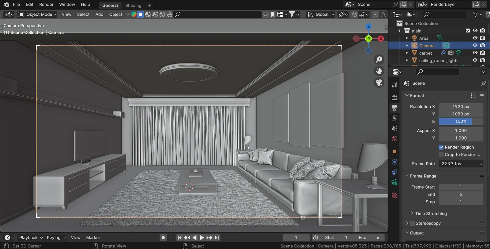 Ultramodern Living Room screenshot 8