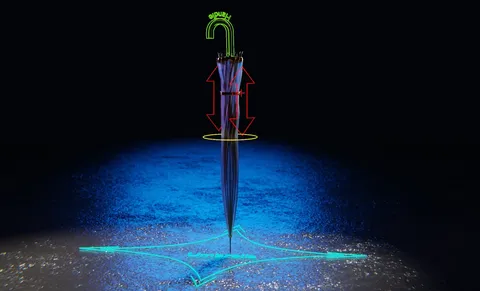 Umbrella Rig - Blender 3d models