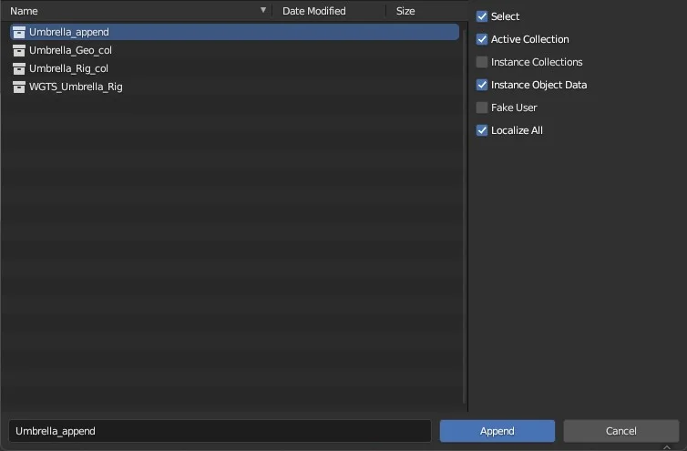 Umbrella Rig screenshot 5