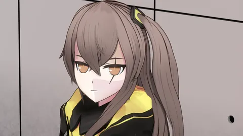 UMP-45 Girls' Frontline - Blender 3d models